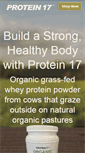 Mobile Screenshot of grass-fedwhey.com